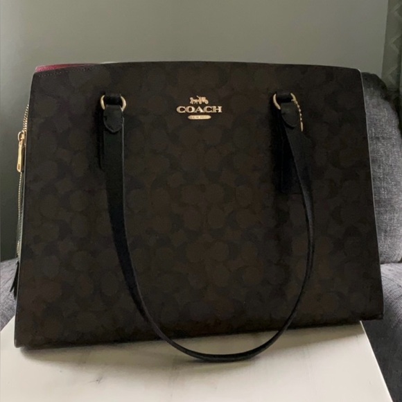 Coach Tatum Carryall 40” Signature Canvas - Picture 1 of 11
